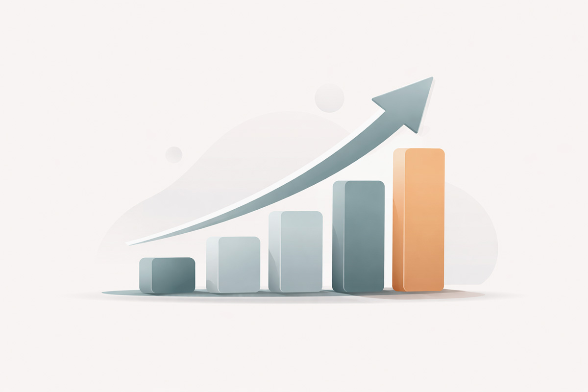 График со стрелкой вверх